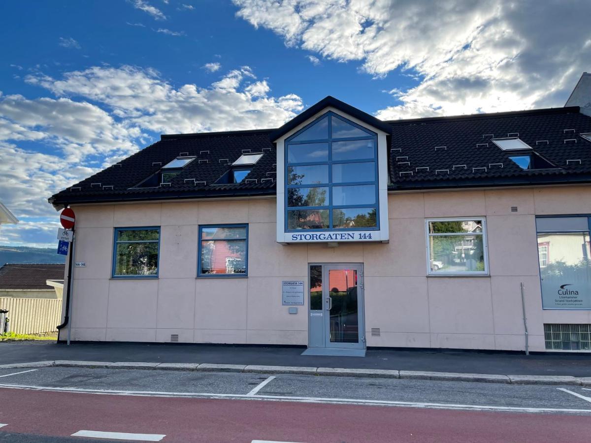 Lovely Apartment With Parking In The Heart Of City Lillehammer Exterior photo